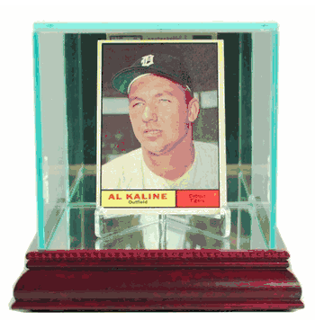 Trading Card Glass Display Case - Click to enlarge