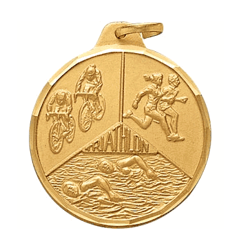 Triathlon 1 1/4" E-Series Medals - Click to enlarge