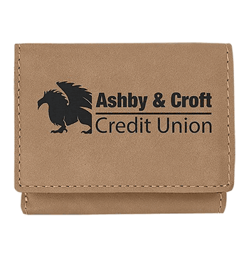 Trifold Leatherette Wallets - Click to enlarge