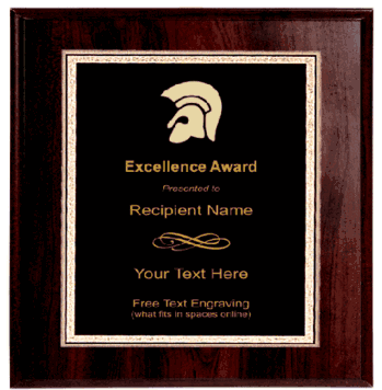 Trojan Plaque - Click to enlarge