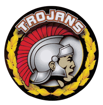 Trojans Medal Mascot Medal Insert - Click to enlarge