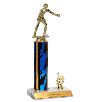 Trophies With Place Trim (1st, 2nd, or 3rd) - Boxing - Click to enlarge