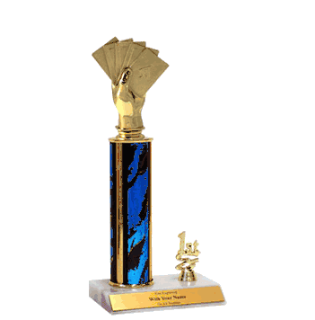 Trophies With Place Trim (1st, 2nd, or 3rd) - Cards Figure - Click to enlarge
