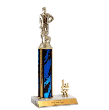Trophies With Place Trim (1st, 2nd, or 3rd) - Cricket - Click to enlarge