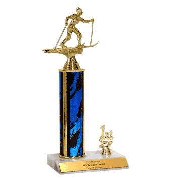 Trophies With Place Trim (1st, 2nd, or 3rd) - Cross Country Skiing - Click to enlarge