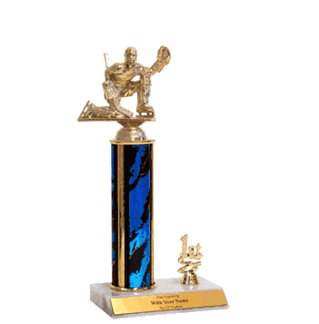 Trophies With Place Trim (1st, 2nd, or 3rd) - Goalie - Click to enlarge