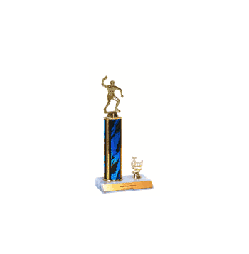 Trophies With Place Trim (1st, 2nd, or 3rd) - Table Tennis - Click to enlarge