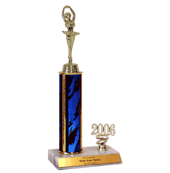 Ballet Trophy with Year Indicator - Click to enlarge