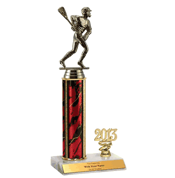 Trophies with Year Indicator - Lacrosse - Click to enlarge