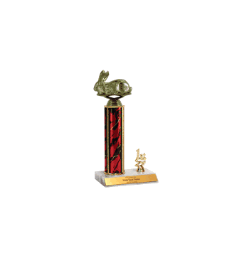 Trophies with Year Indicator - Rabbit - Click to enlarge