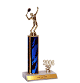 Tennis Trophy with Year Indicator