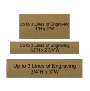 Trophy Name Plates - Click to enlarge