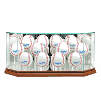 Twelve Baseball Glass Display Case - Click to enlarge