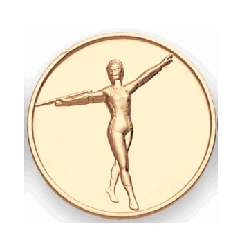 Twirling & Strutting Litho Medal Insert - Click to enlarge