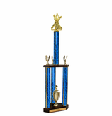 Two-Tier 3-Column Dance Champion's Award