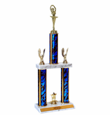 Two-Tier Ballet Figure Trophy