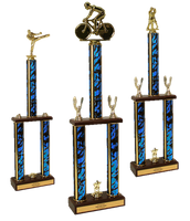 26-28" Championship Trophy with Wood Base