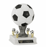 Ultimate Line Soccer Ball Trophy - Style 2