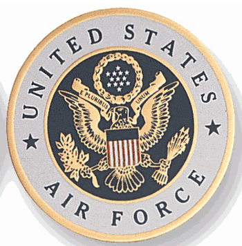 United States Air Force (493371) Litho Medal Insert - Click to enlarge