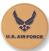 United States Air Force Medal Insert (Etched, 518466)