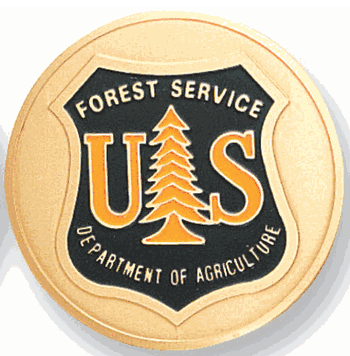 United States Forest Service Medal Insert - Click to enlarge