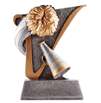 Value Line Resin Cheerleading Spirit Trophy - Click to enlarge