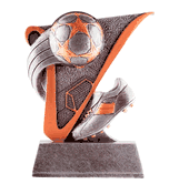Value Line Soccer Ball & Cleat Trophy