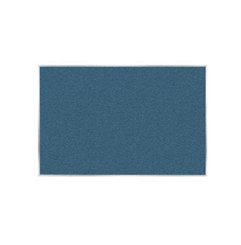 Vinyl Bulletin Board with Aluminum Frame, 4'H x 10'W, Ocean - Click to enlarge