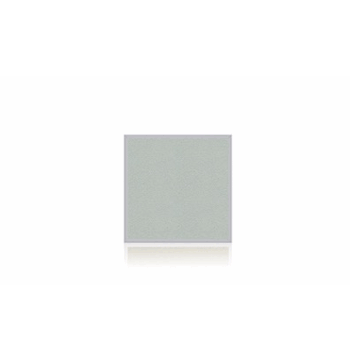 Vinyl Bulletin Board with Aluminum Frame, 4'H x 4'W, Silver - Click to enlarge