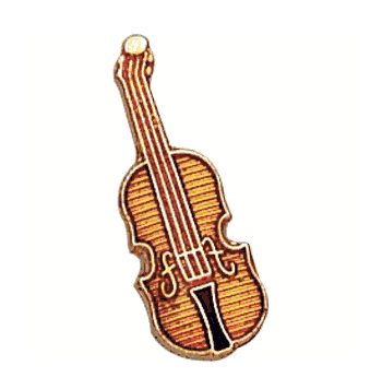 Violin Lapel Pins - Click to enlarge