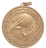 Volleyball: 2" Olympic-Style J-Series Medals