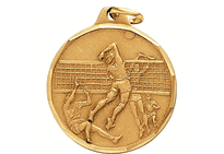 Volleyball, Budget Medal (1 1/4")