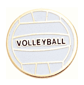 Volleyball Lapel Pins - Click to enlarge