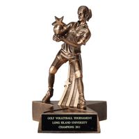 Volleyball - Star Series Resin Trophies (Female)