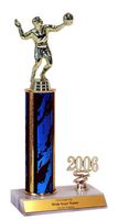 Trophies with Year Indicator - Volleyball