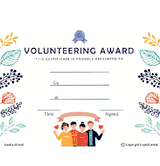 Volunteering Award