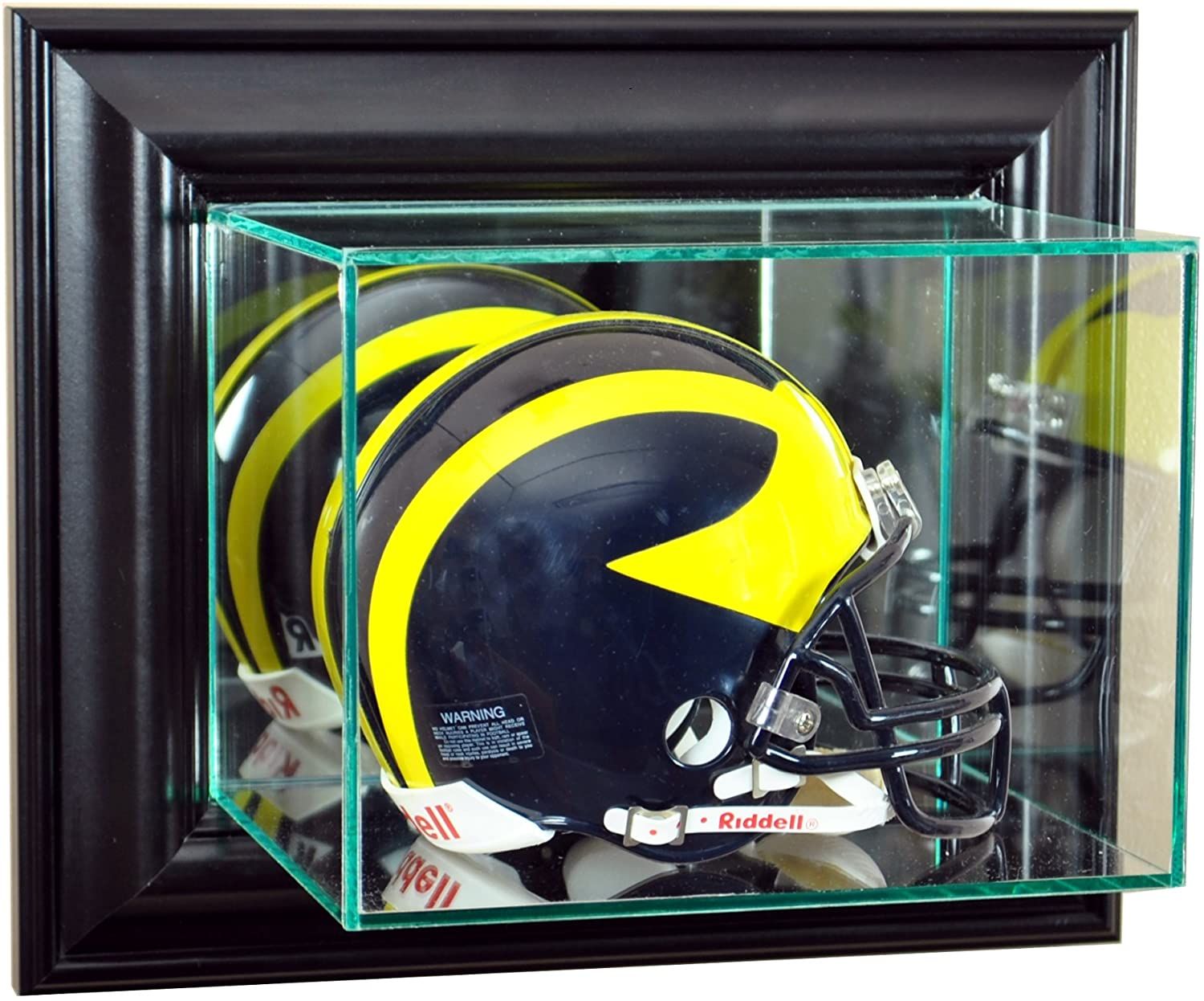 Football display cases and holders Mini Helmet