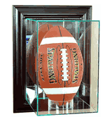 Wall Mounted Glass Upright Football Display Case