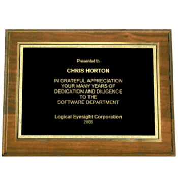 Walnut Plaques (12"x9") - Click to enlarge