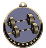 Weightlifting Insert Medal