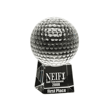 Westminster Crystal Golf Awards (3 Sizes) - Click to enlarge