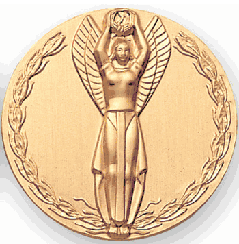 Winged Victory (504271) Litho Medal Insert - Click to enlarge