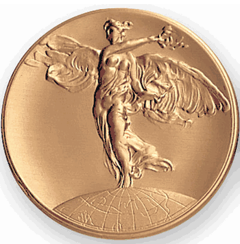 Winged Victory (50701) Litho Medal Insert - Click to enlarge
