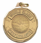 World Class Performance 1 1/4" E-Series Medals