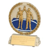Wrestling Cast Stone Trophy