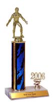 Trophies with Year Indicator - Wrestling