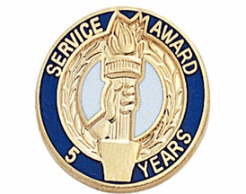 Years of Service Pins