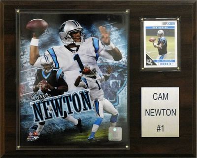 12"x15" Cam Newton Carolina Panthers Player Plaque