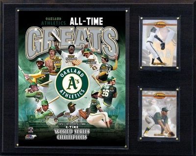 12"x15" Oakland Athletics All-Time Greats Photo Plaque