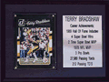 8"X10" Terry Bradshaw Pittsburgh Steelers Career Stat Plaque